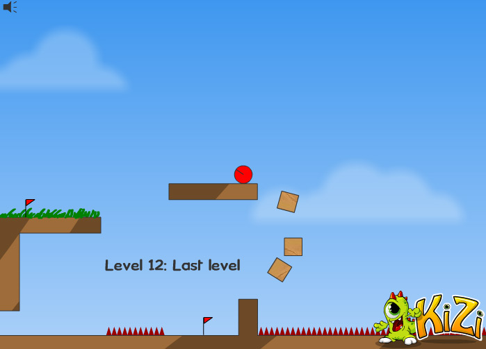 Red Ball level 12 last level