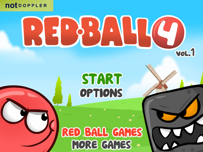 Click to play Red Ball 4
